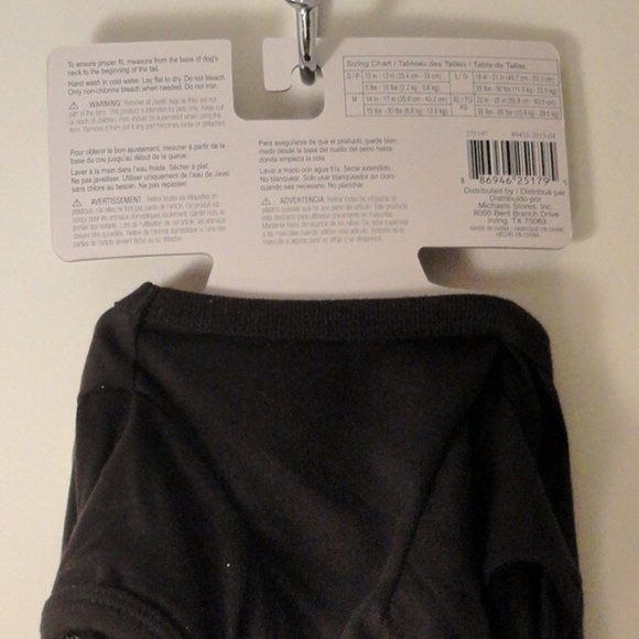 HALLOWEEN Dog pet SKULL Pajama COSTUME NEW LARGE Black Crossbones - Picture 3 of 5